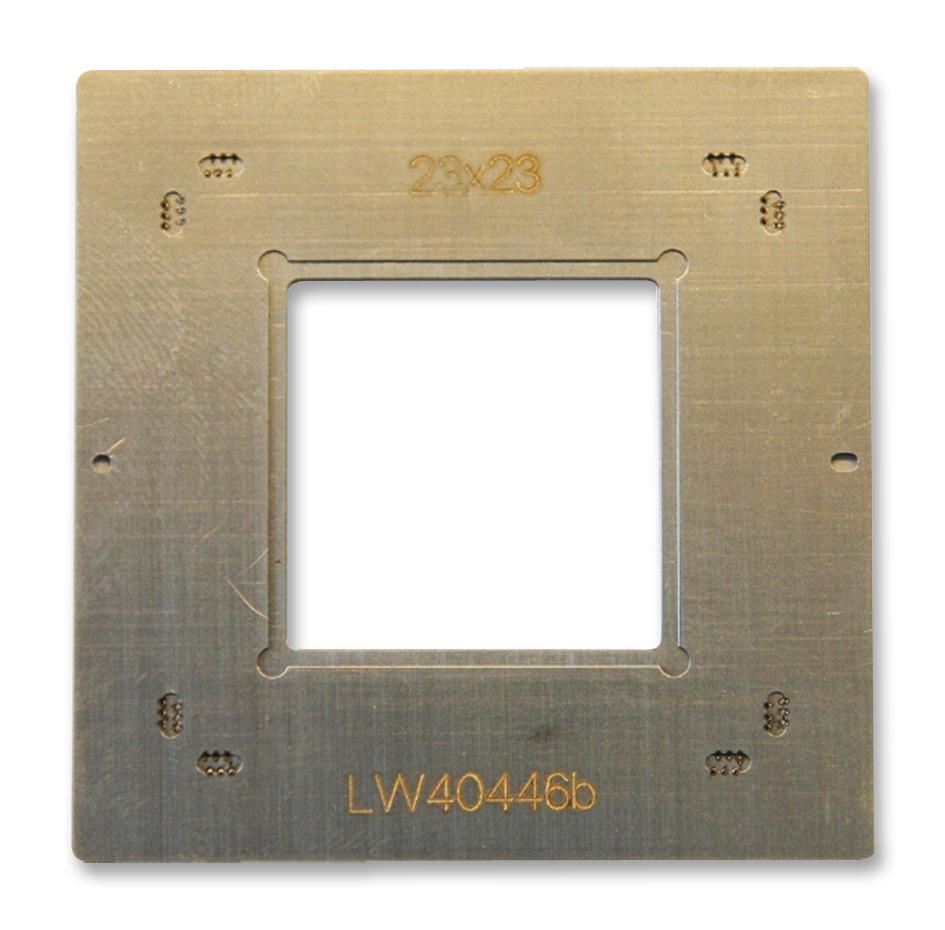 LW40.0446 REBALLING FRAME, BGA, 23X23MM MARTIN SMT