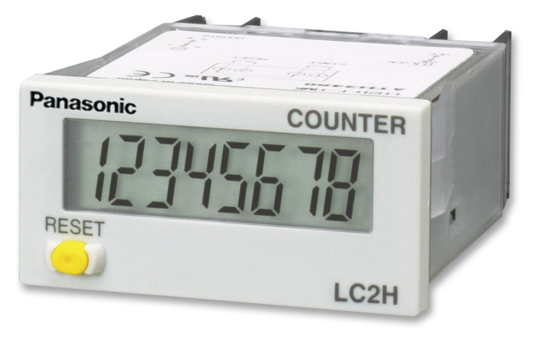 LC2HF2KKJ COUNTER, 240VAC, 8 DIGITS2KHZ/30HZ PANASONIC
