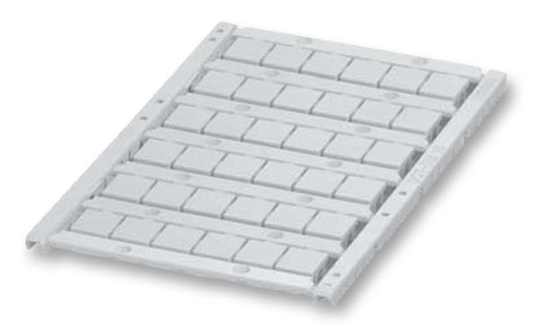 0829142. MARKER, BLANK, 9.6MM, WHITE, PK10 PHOENIX CONTACT