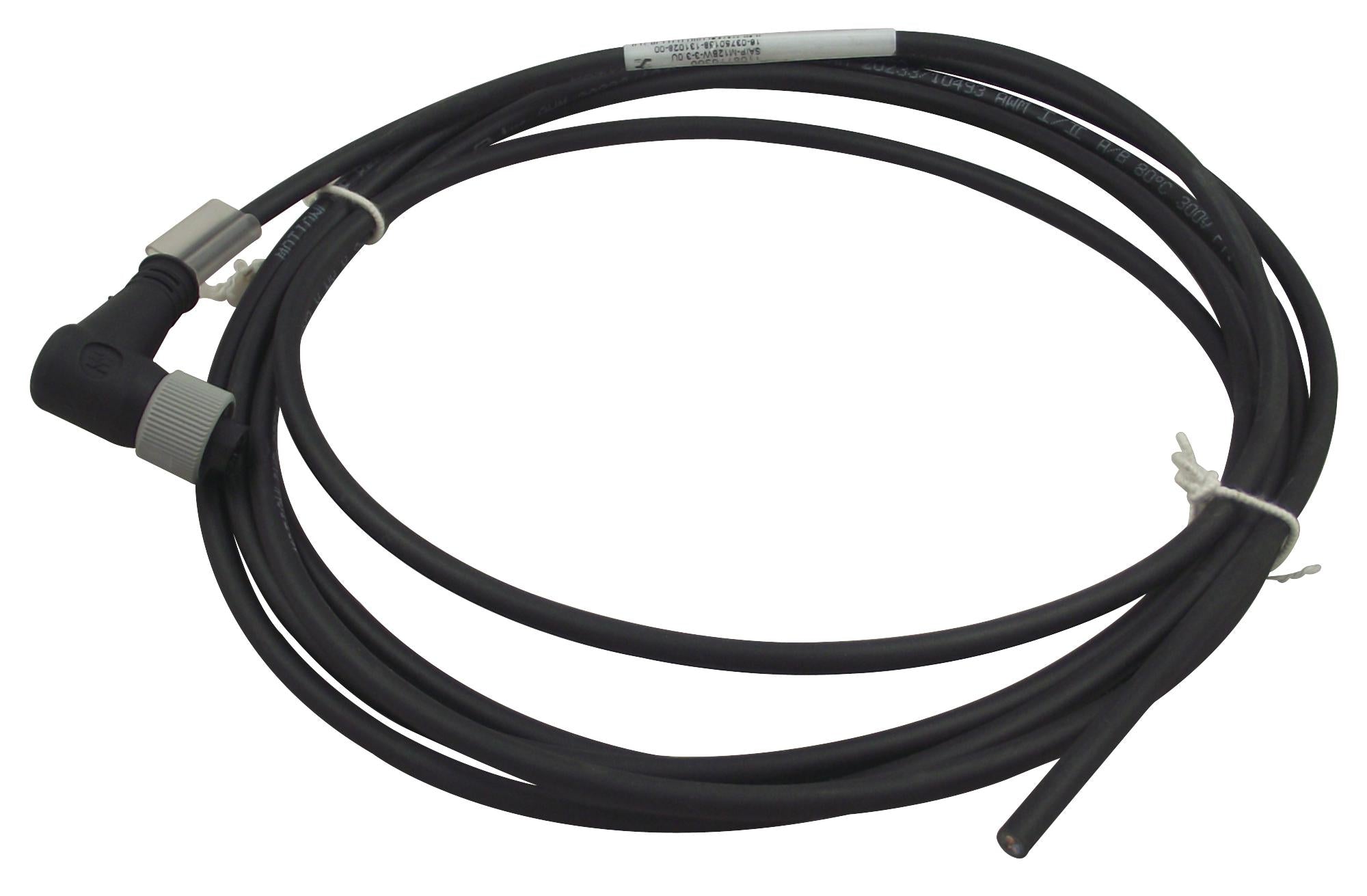 SAIP-M12BG-4-3.0U CONNECTOR, RCPT/ FREE END, M12, 4 WAY WEIDMULLER