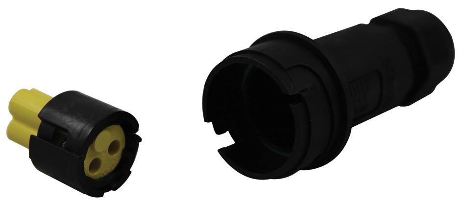 THB.405.A2G CIRCULAR CONNECTOR, PLUG, 2 WAY, CABLE HYLEC