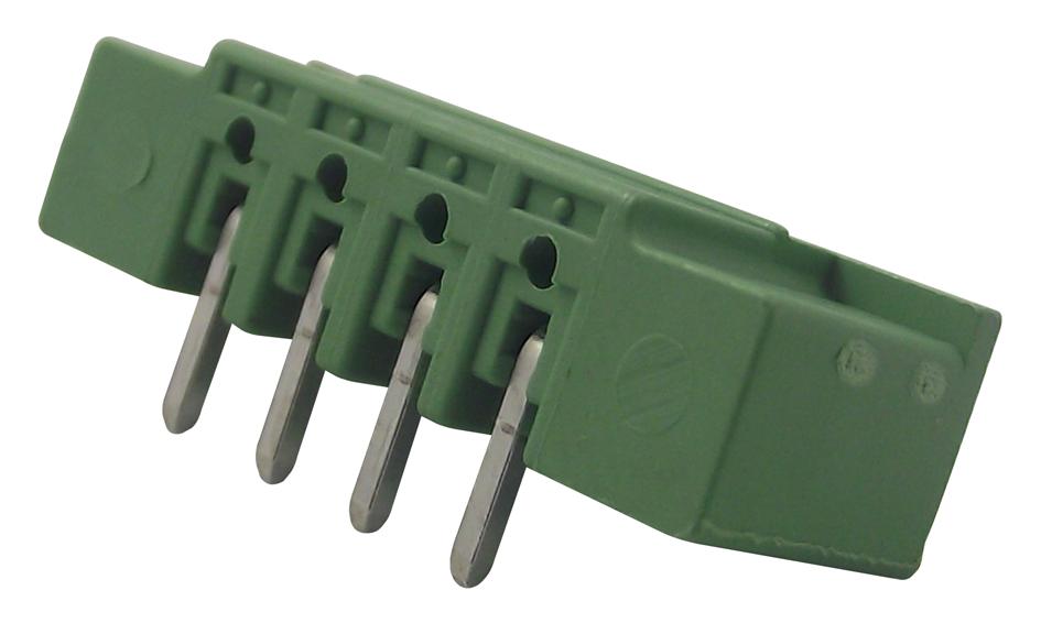 MC 1,5/ 4-GF-3,81-LR TERMINAL BLOCK, PCB, HEADER, 4POS PHOENIX CONTACT