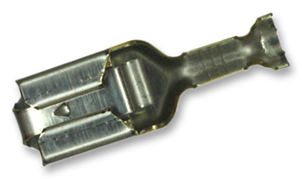 1-160759-1 TERMINAL, FEMALE DISCONNECT 0.25IN CRIMP AMP - TE CONNECTIVITY