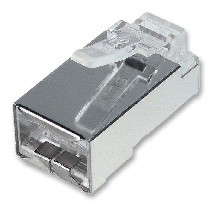 SPC19836. CONNECTOR, RJ50, PLUG, 10P10C, 1PORT MULTICOMP