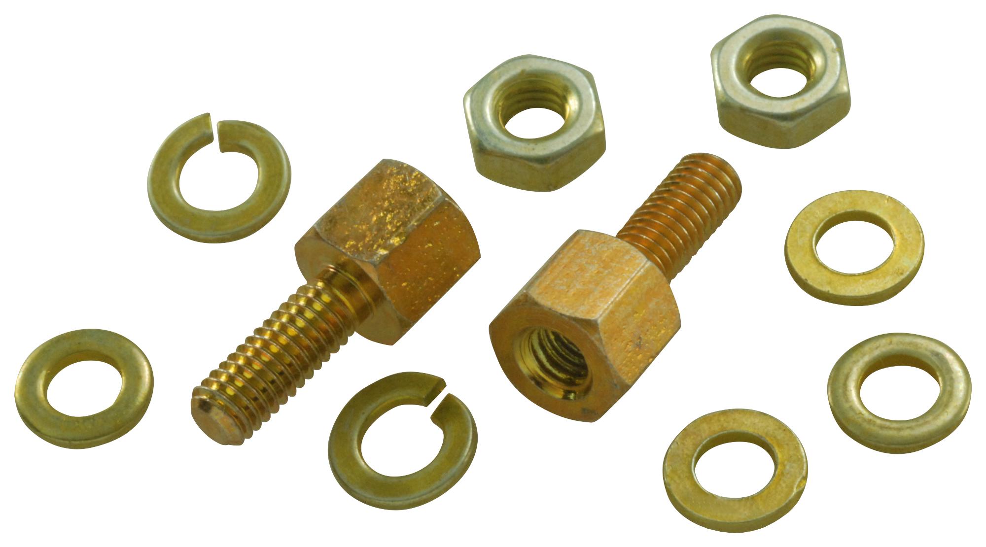 5207872-1 FEMALE SCREW LOCK KIT, M3, 12.7MM AMP - TE CONNECTIVITY