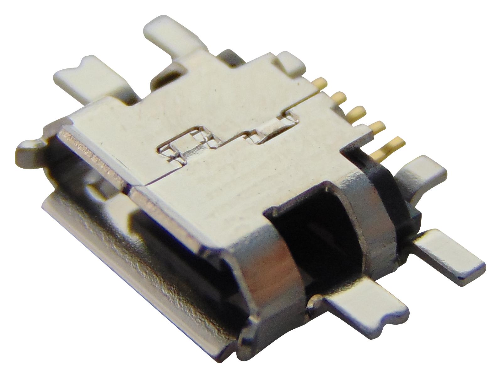 UB-MC5BR3-M404-4S-TB NMP MICRO USB, TYPE B, RECEPTACLE, SMT JST (JAPAN SOLDERLESS TERMINALS)