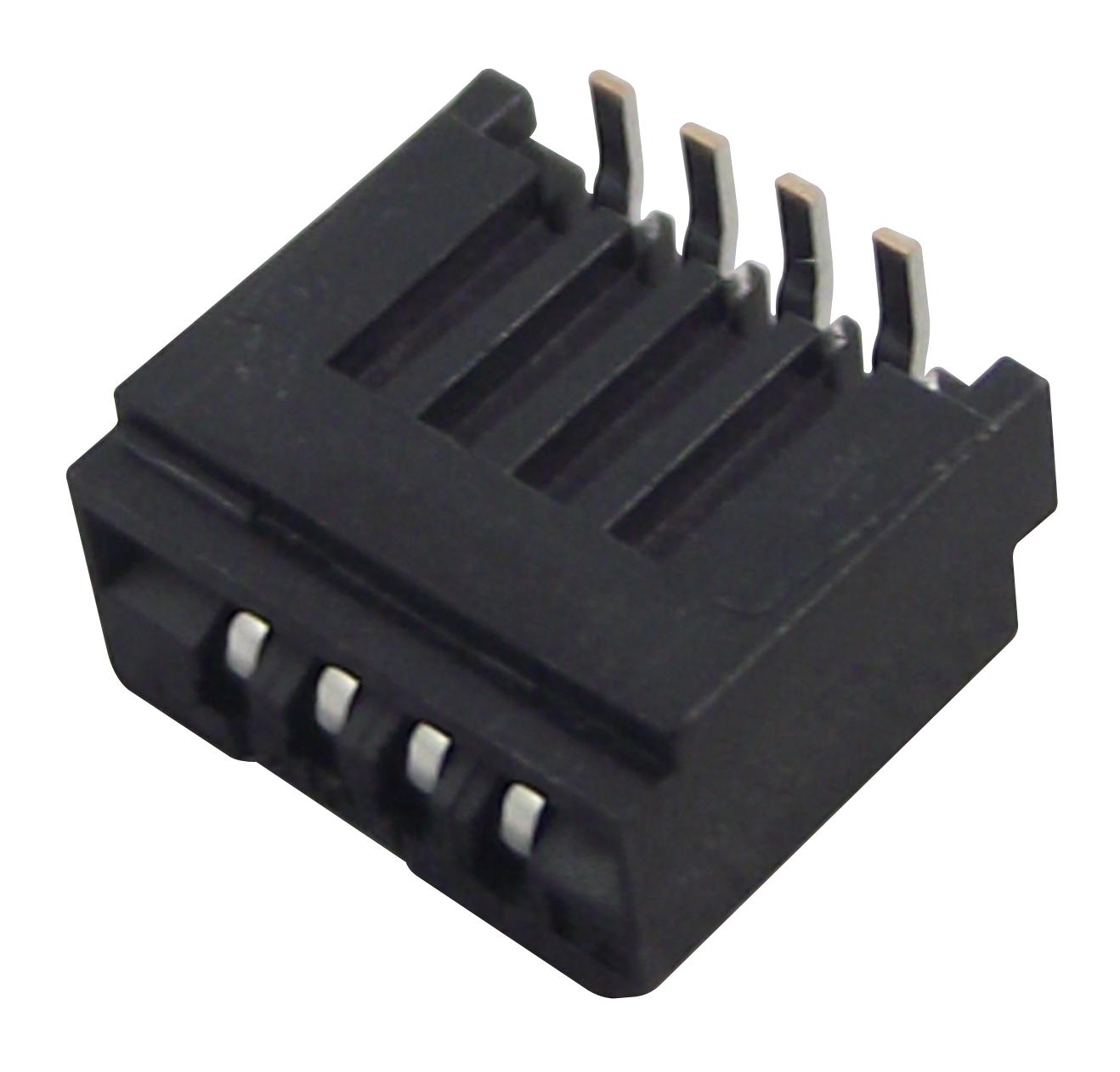 04FMN-BMT-A-TF(LF)(SN) CONNECTOR, FFC, RCPT, 4POS, 1ROW JST (JAPAN SOLDERLESS TERMINALS)