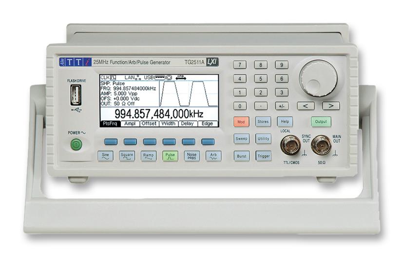 TG2511A SIGNAL GENERATOR, ARB/PULSE, 25MHZ AIM-TTI INSTRUMENTS