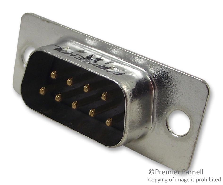 L777SDE09POL2 CONNECTOR, D SUB, PLUG, 9POS AMPHENOL ICC