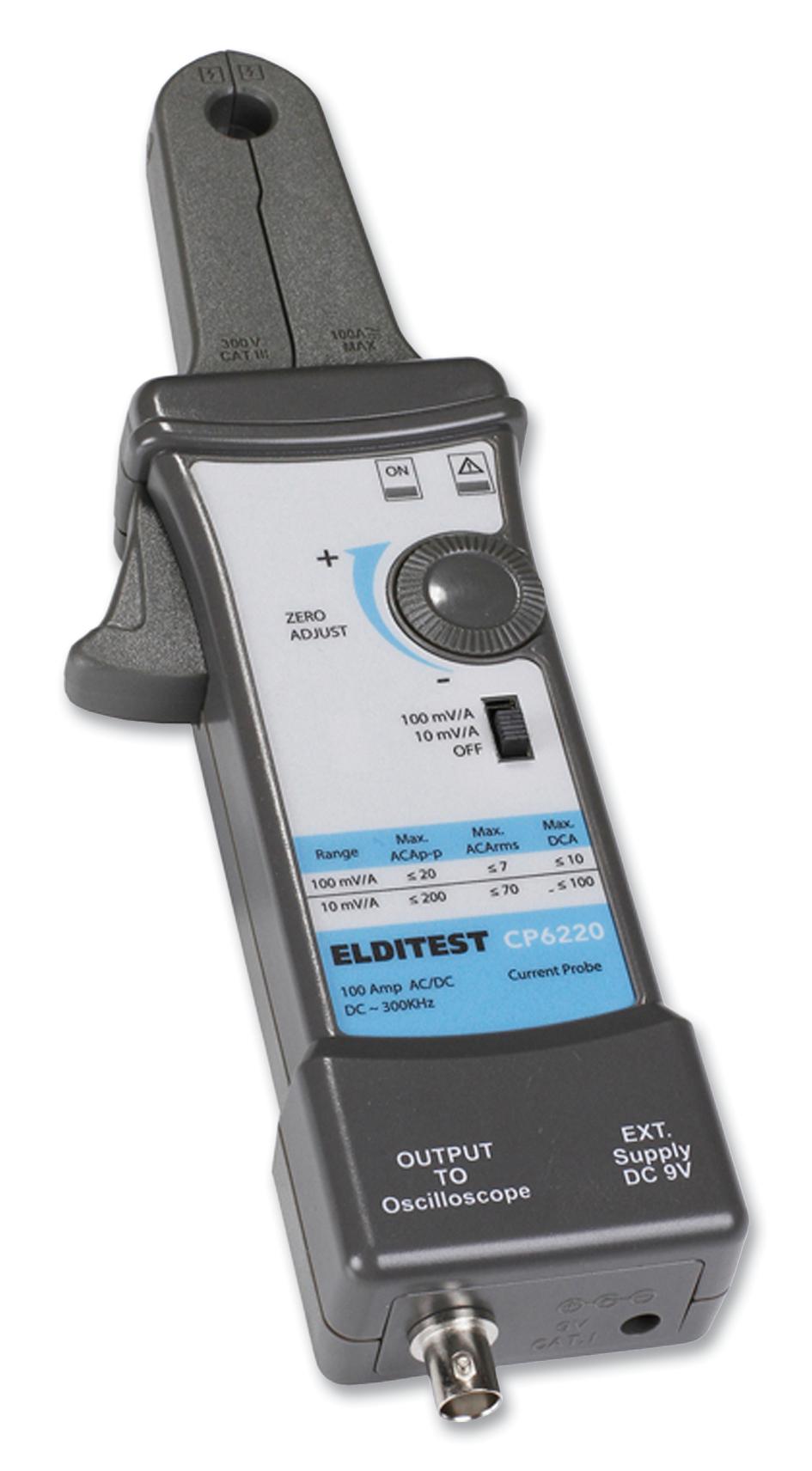 CP6220 PROBE, OSCILLOSCOPE, 10 TO 100A ELDITEST