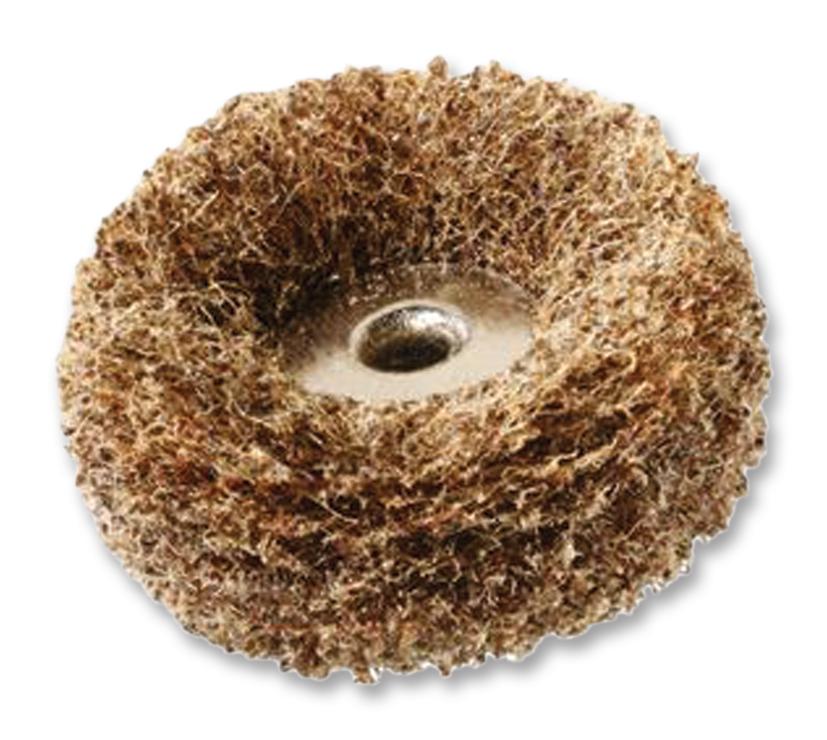 2615S511JA ABRASIVE BUFFS DISC, 25MM, 280GRIT, PK2 DREMEL