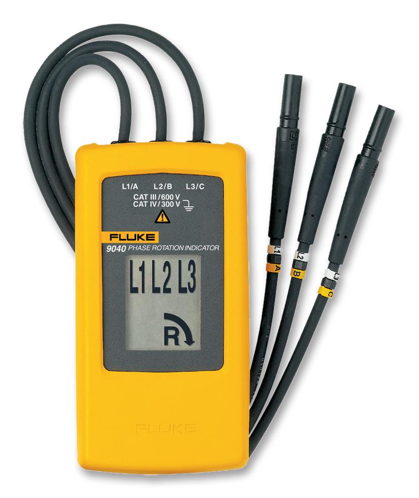 FLUKE 9040 EU TESTER, PHASE ROTATION, 400HZ FLUKE