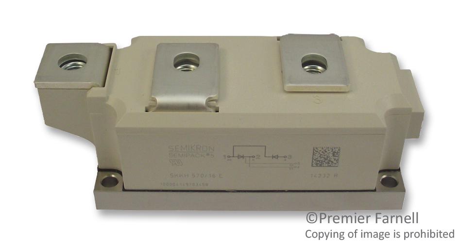 SKKH 570/16 E THYRISTOR MODULE, 570A, 1.6KV SEMIKRON