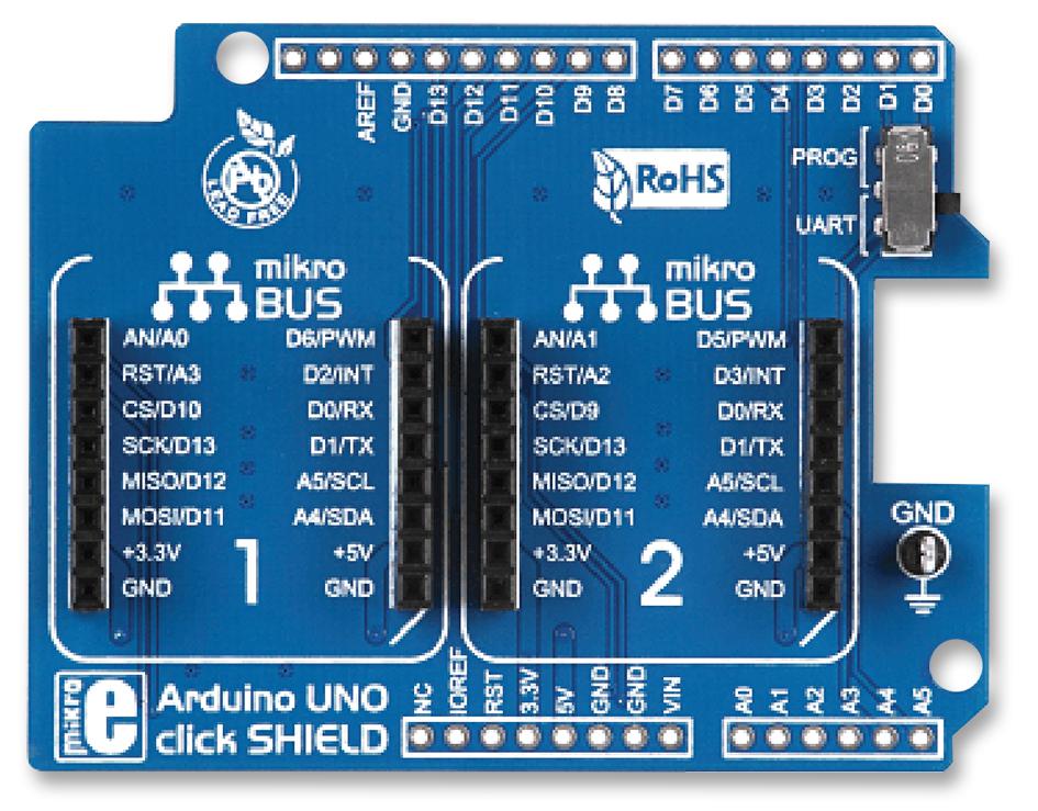 MIKROE-1581 ARDUINO UNO SHIELD MIKROELEKTRONIKA