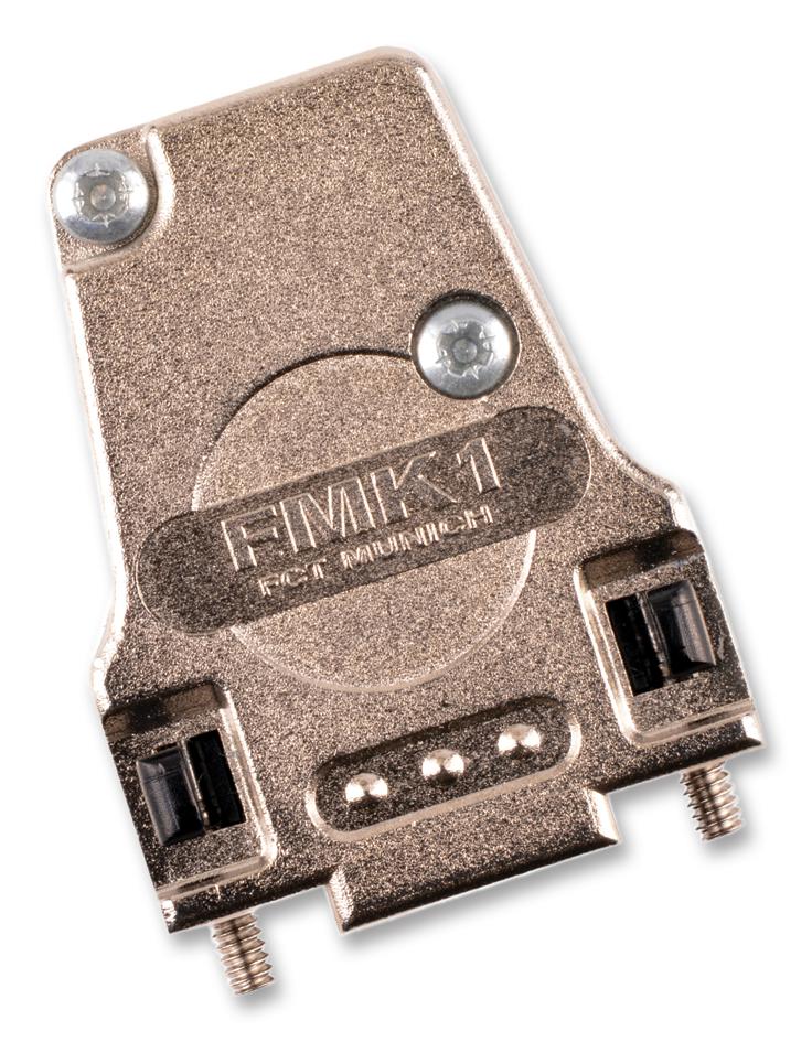 172704-0095 D-SUB BACKSHELL, DE, 45°, ZINC BODY MOLEX / FCT