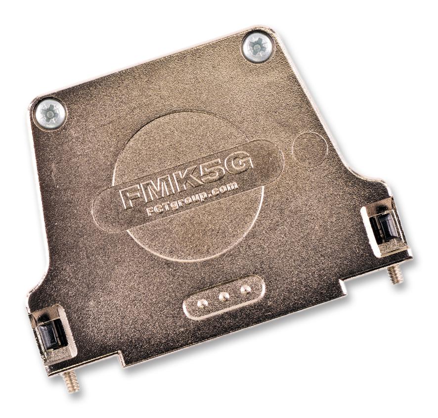 172704-0104 D-SUB BACKSHELL, DD, 180°, ZINC BODY MOLEX / FCT