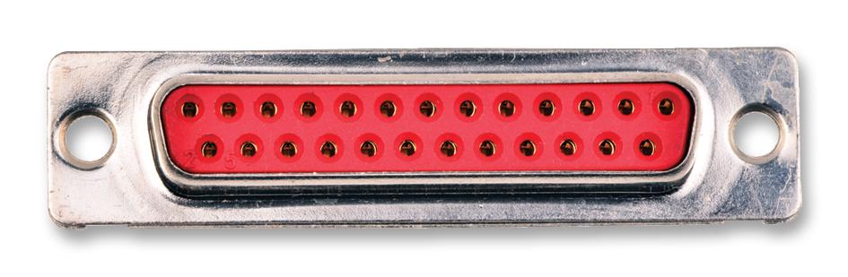 172704-0043 D SUB CONN, RCPT, 25POS, SOLDER MOLEX / FCT