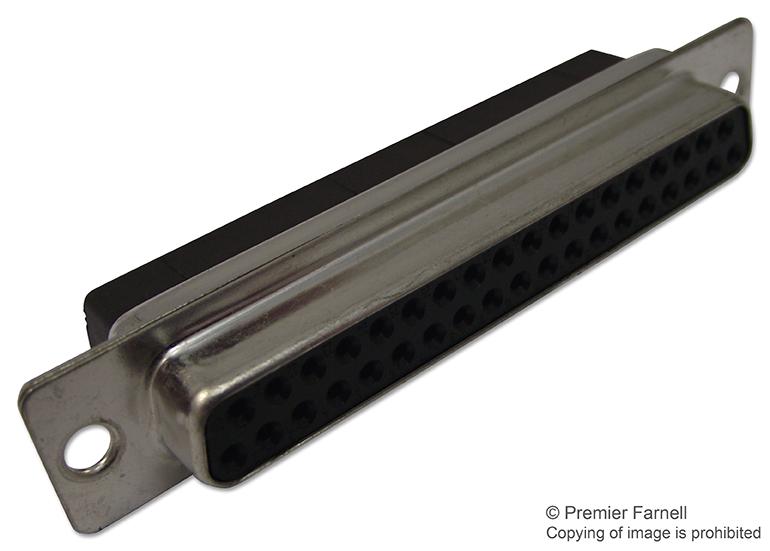 172704-0006 D SUB CONN, RCPT, 37POS, CRIMP MOLEX / FCT