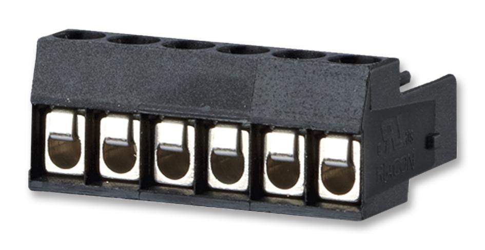 31169106 TERMINAL BLOCK, PLUGGABLE, 6POS, 16AWG METZ CONNECT