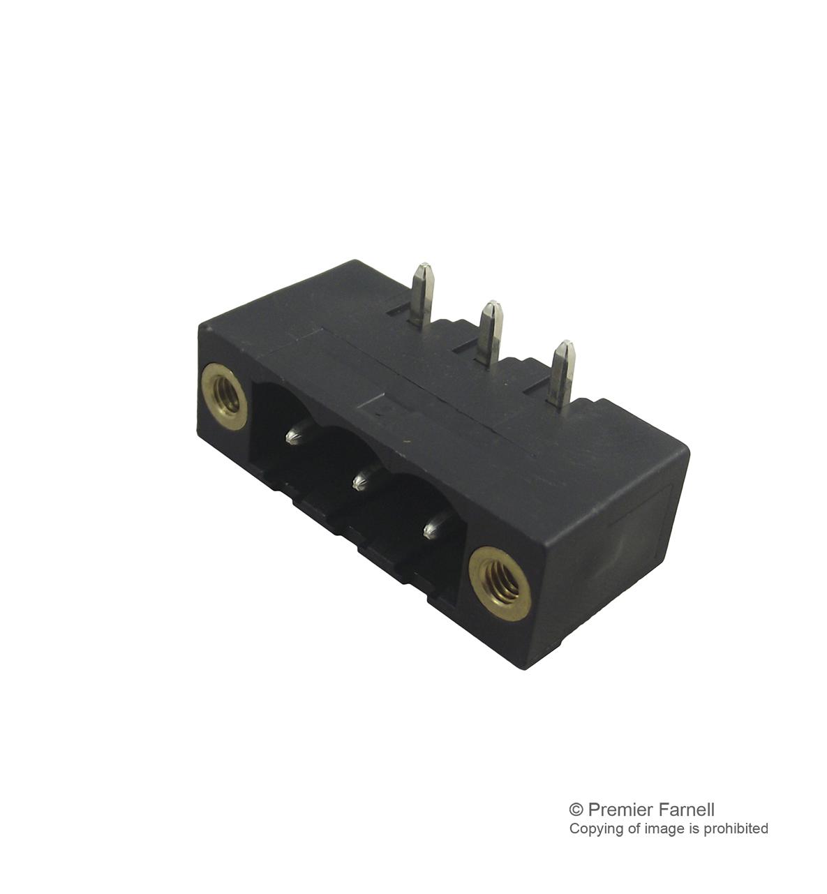 31336103 CONNECTOR, HEADER, 3POS, 1ROW, 5MM METZ CONNECT