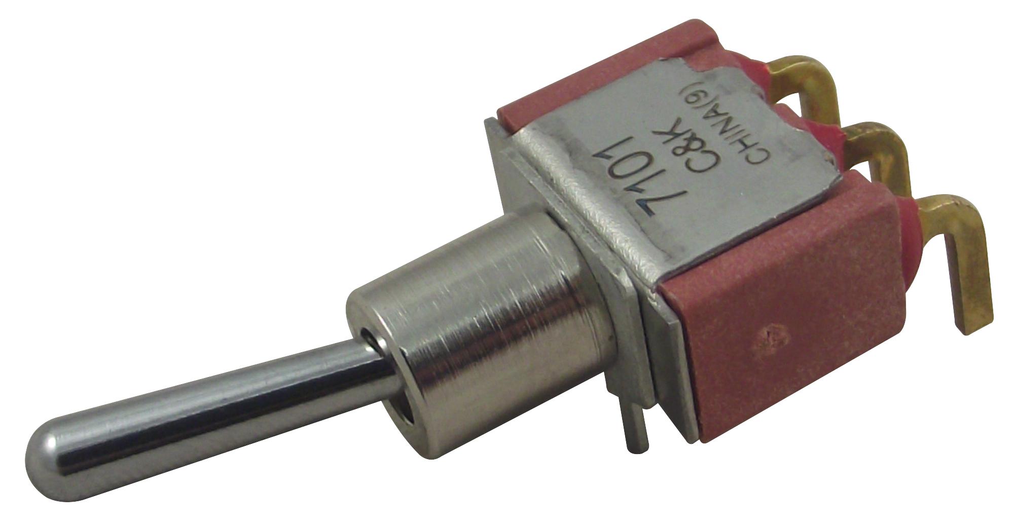 7101SD9ABE SWITCH TOGGLE SPDT 0.4VA 20V C&K COMPONENTS