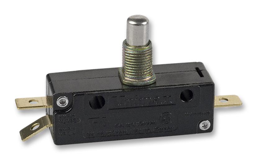 ASKHC2J04AC MICROSWITCH, PLUNGER, SPDT, 15A, 250V C&K COMPONENTS