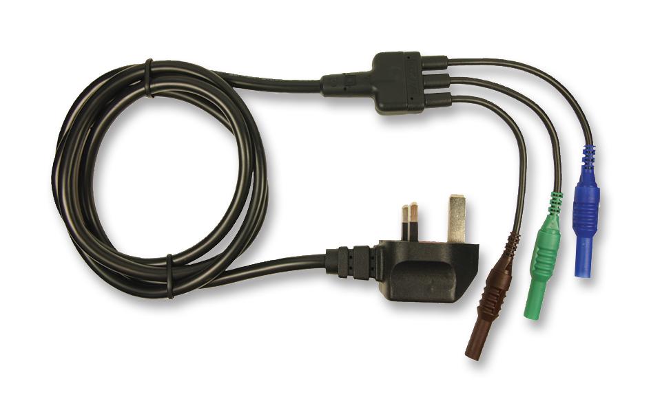 CIH29930 POWER CORD, UK MAINS PLUG-3X4MM PLUG CLIFF ELECTRONIC COMPONENTS