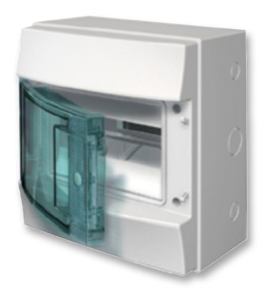 1SL1211A00 WALLMOUNT ENCLOSURE, THERMOPLASTIC, GREY ABB
