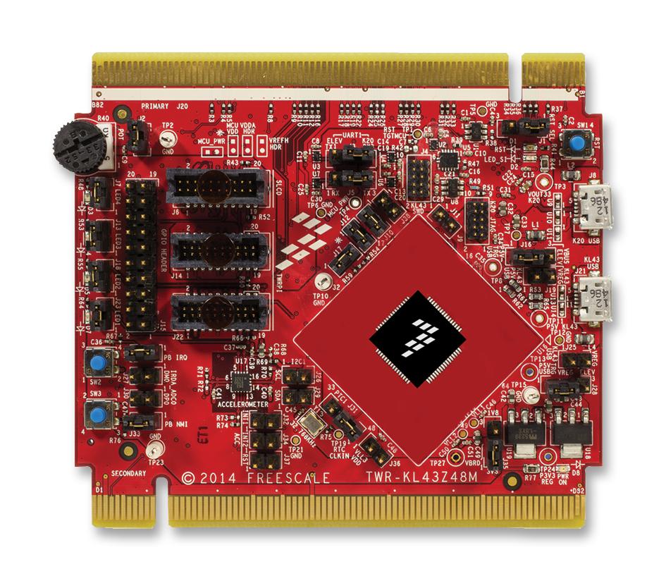 TWR-KL43Z48M DEV BOARD, CORTEX-M0+/SLCD NXP