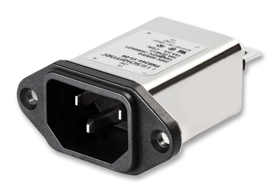 FN9244-10-06 IEC C14 INLET FILTER 10A HIGH PERFORMANC SCHAFFNER