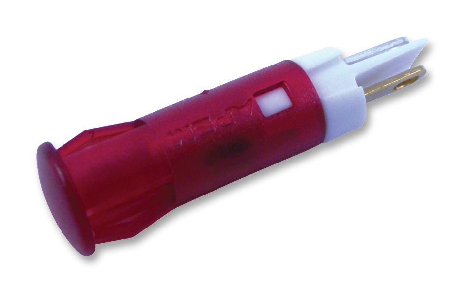 QS61XXR24 INDICATOR, LED PANEL MNT, 6MM, RED APEM