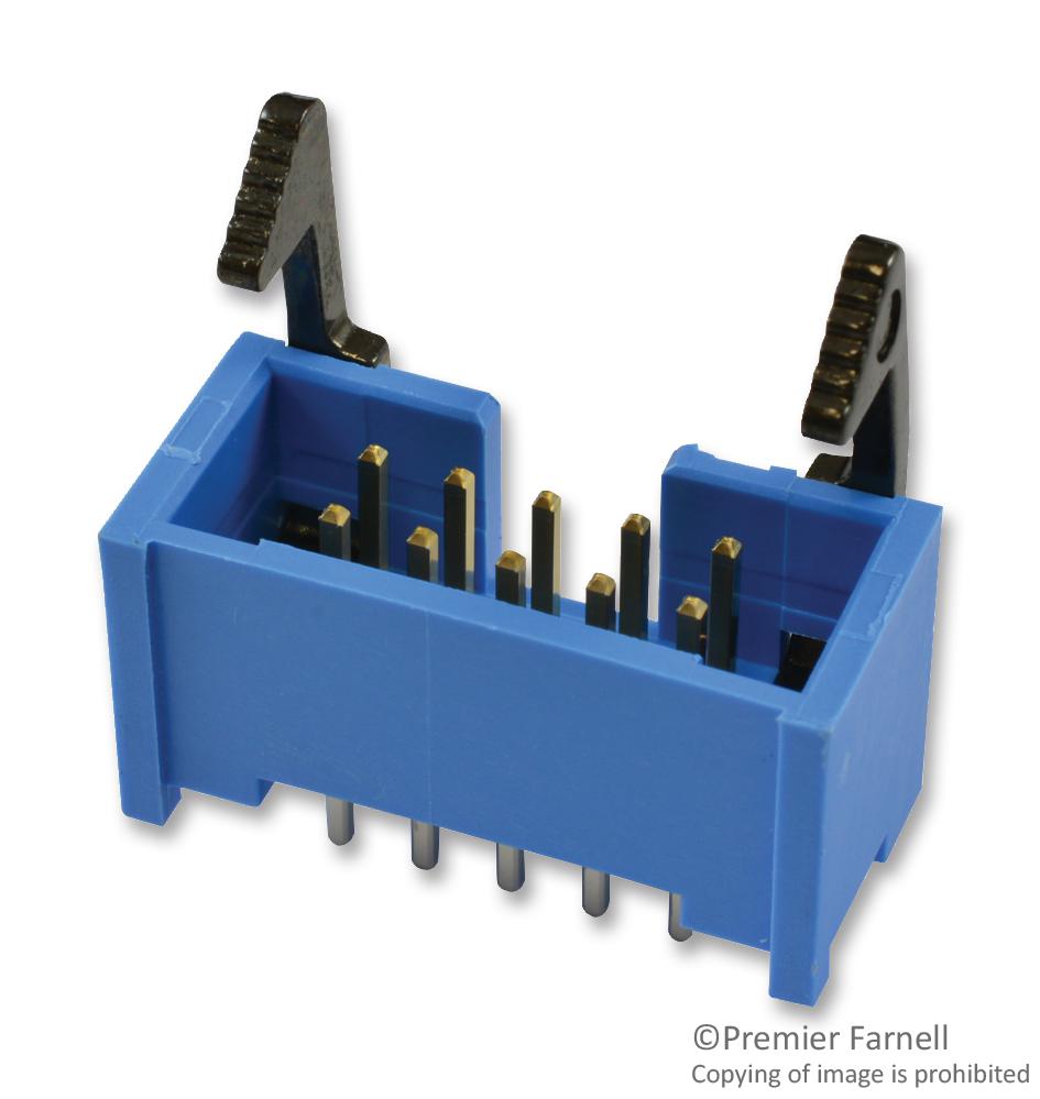 2-1761608-3 CONNECTOR, HEADER, 10POS, 2ROW, 2.54MM AMP - TE CONNECTIVITY