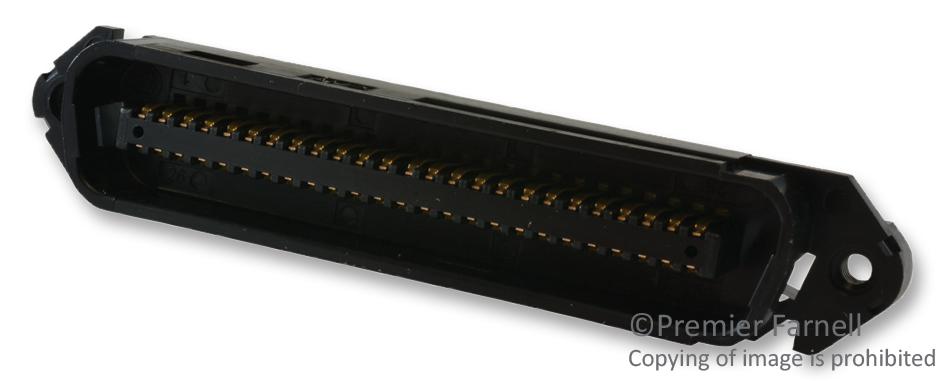 229974-1 CONNECTOR, I/O, PLUG, 50POS, IDC AMP - TE CONNECTIVITY