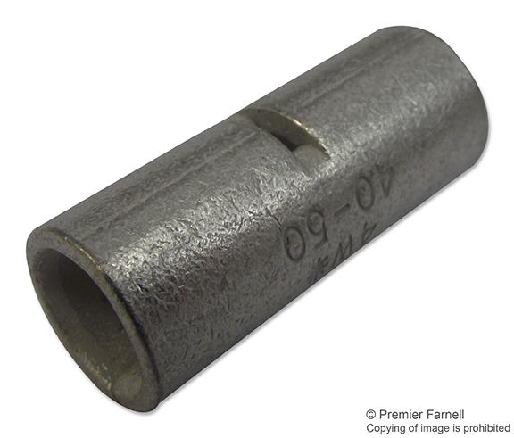 34323 TERMINAL, BUTT SPLICE, 4AWG, CRIMP AMP - TE CONNECTIVITY