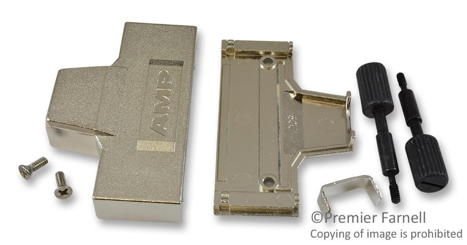5749080-1 D SUB BACKSHELL, 50POS, ZINC AMP - TE CONNECTIVITY