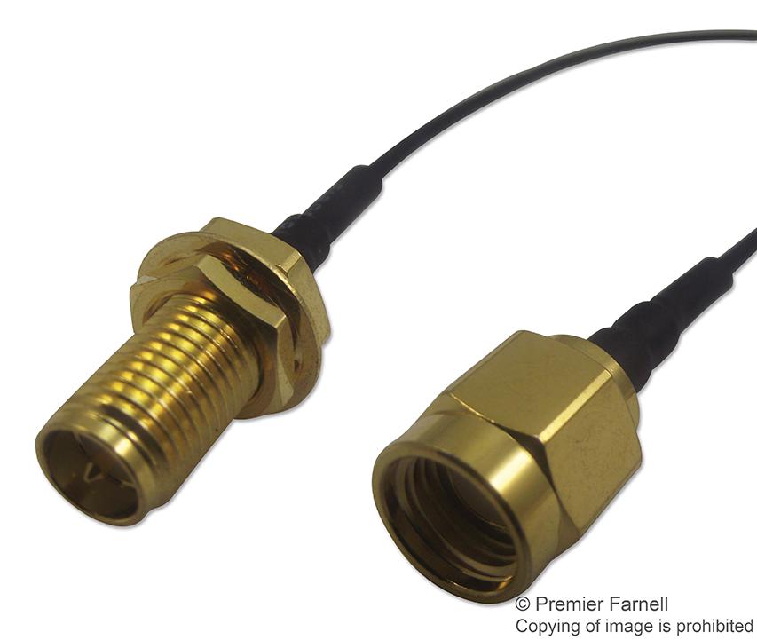 MC000791 RF COAXIAL CABLE, RPSMA-RPSMA, 200MM MULTICOMP PRO