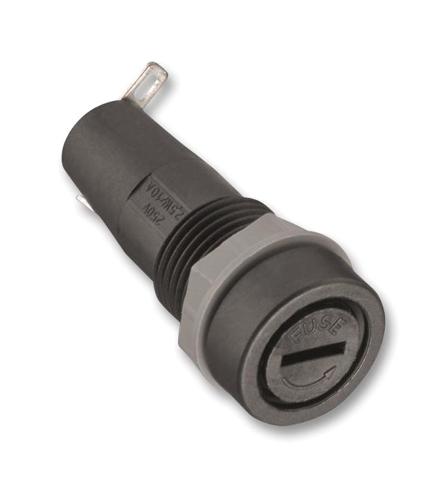 696314001002 FUSE HOLDER, 5X20MM, PANEL WURTH ELEKTRONIK