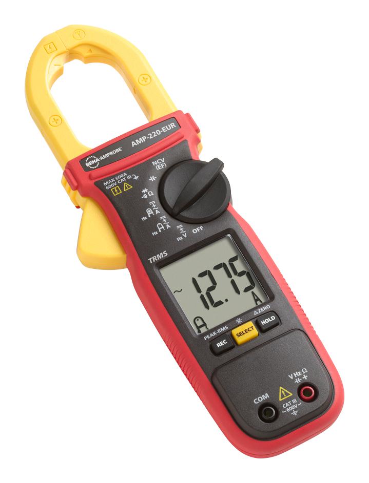 AMP-220-EUR DIGITAL CLAMP METER, 3-5/6 DIGIT, AUTO BEHA-AMPROBE