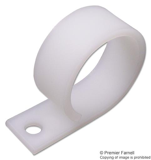TRWHC-375-01 CABLE CLAMP, NYLON 6.6, 9.5MM, PK50 TR FASTENINGS