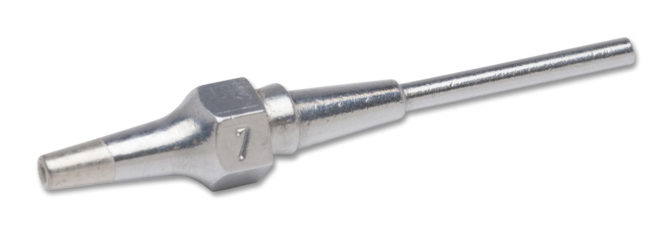 XDSL7 DESOLDERING NOZZLE, 1.2X2.7X16.5MM WELLER