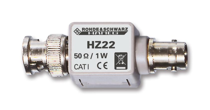 HZ22 TERMINATION, BNC PLUG TO BNC JACK ROHDE & SCHWARZ