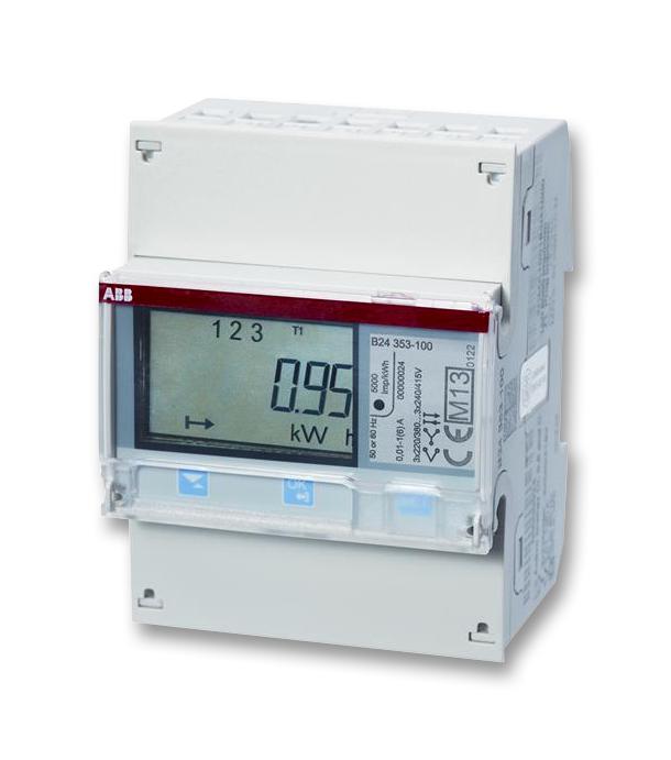 2CMA100177R1000 ENERGY METER, 3PH, 220V-240V, 6A ABB