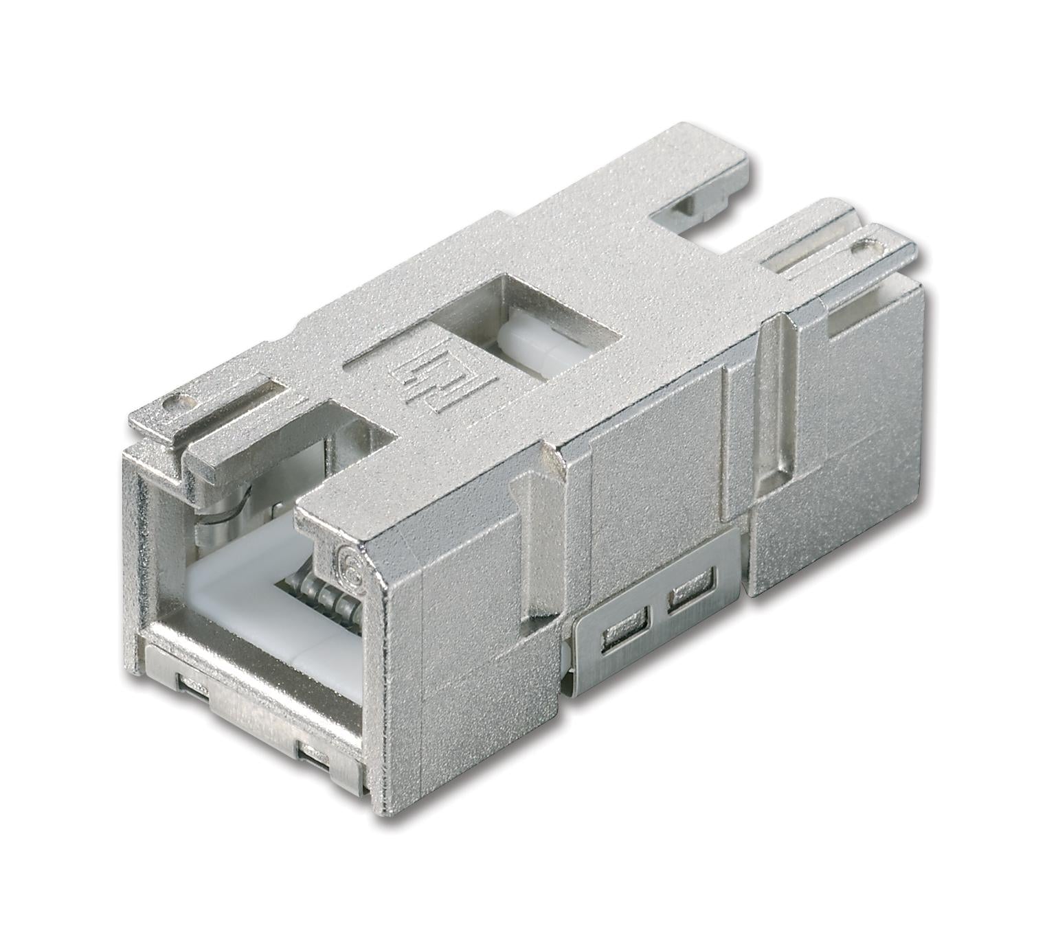 1962840000 INLINE ADAPTOR, RJ45, RCPT, 8P8C, CAT6/E WEIDMULLER