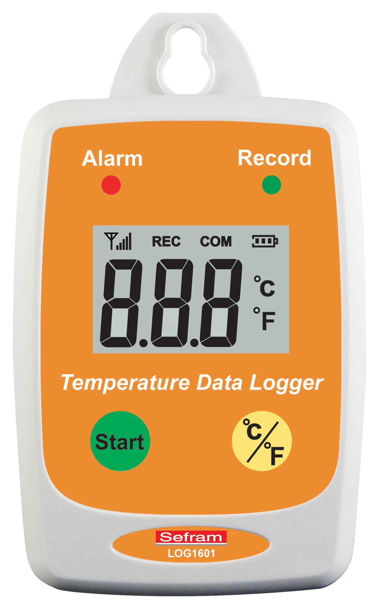 SEFRAM LOG 1601 TEMPERATURE DATA LOGGER SEFRAM