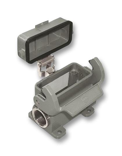 19 20 010 0295 RECT HOUSING, HAN 10A HOOD/INSERT HARTING