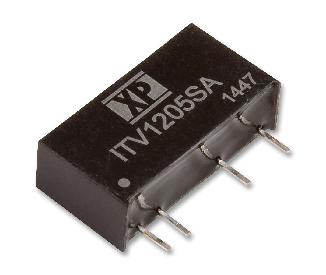 ITV1212SA DC-DC CONVERTER, 12V, 0.0833A, SIP XP POWER