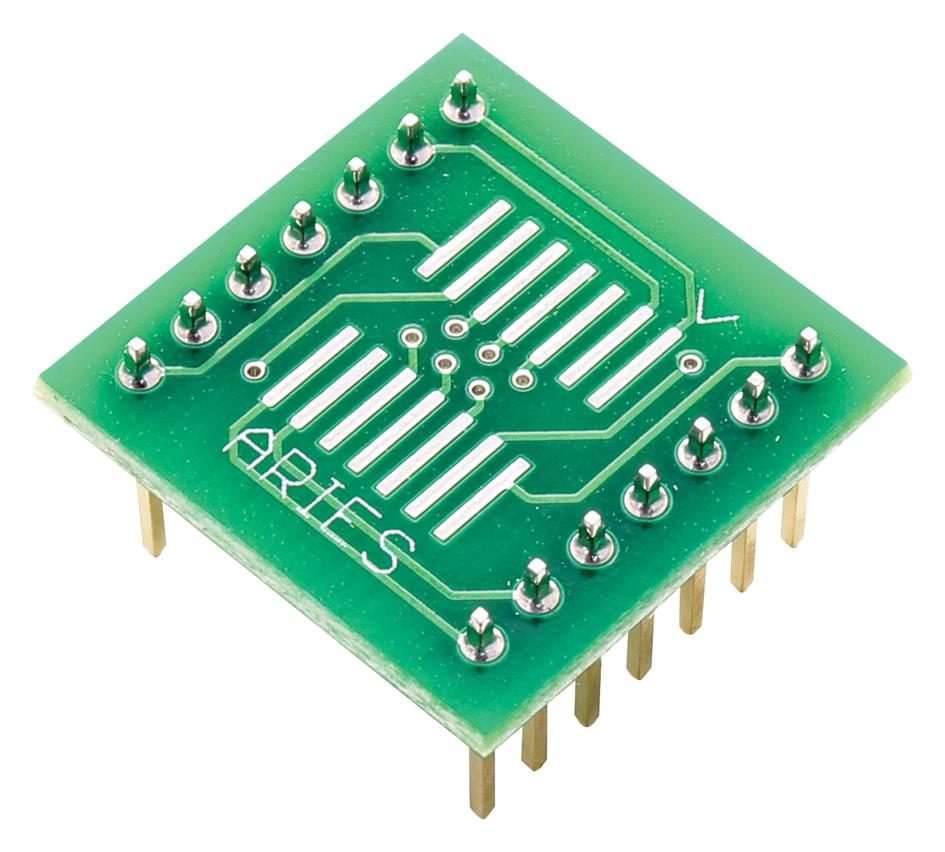 LCQT-SOIC14 IC ADAPTOR, 14-SOIC TO DIP, 2.54MM ARIES