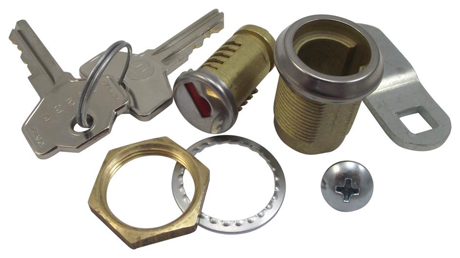 AA8002 LOCK W/ YALE INSERT & KEY, SR2 ENCLOSURE ABB