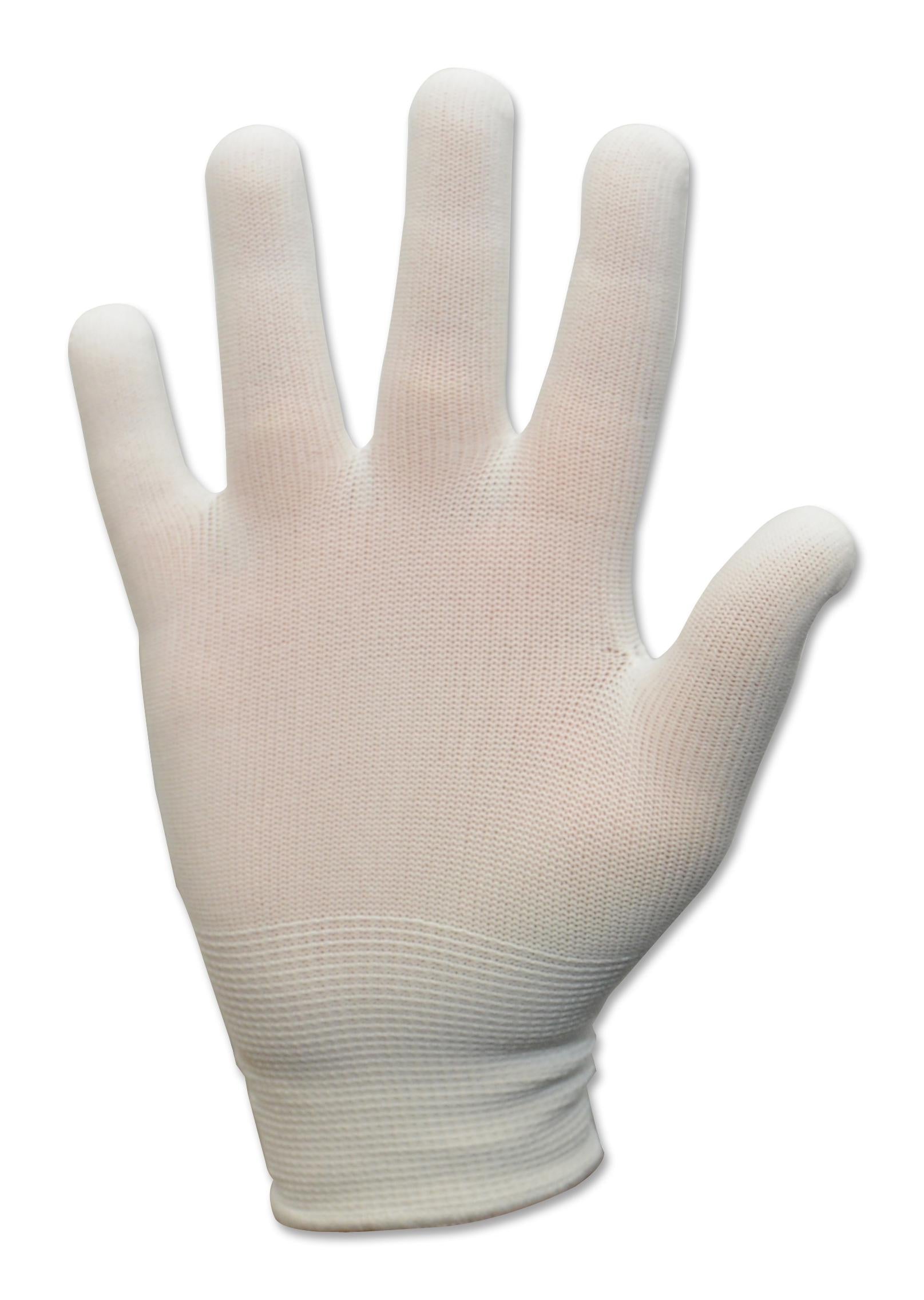 600-0661 CLEANROOM FULL FINGER GLOVE LINER, NYLON INTEGRITY