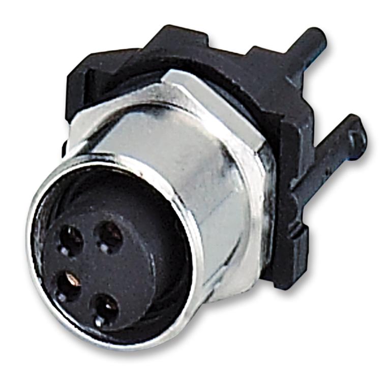 SACC-DSIV-M 8FS-4CON-L180-06 SENSOR CONNECTOR, M8, RCPT, 4P, PANEL PHOENIX CONTACT
